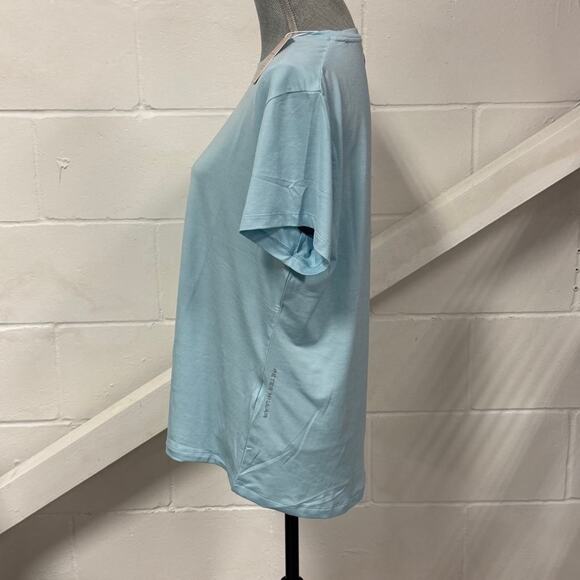 Peter Golf Millar Lunar Performance Tee T-Shirt Short Sleeve CSBL Stretch XL NWT - Picture 4 of 10